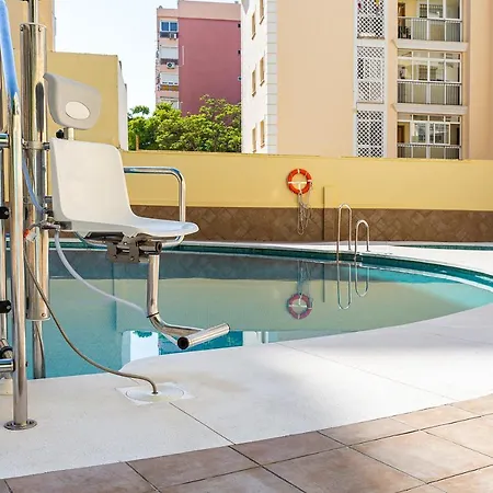 Appartement Ver7 - Estudio, Wifi, Fire Stick Amazon, Terraza, Vistas Al Mar, Piscina *