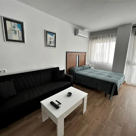 Ver7 - Estudio, Wifi, Fire Stick Amazon, Terraza, Vistas Al Mar, Piscina Appartement Torremolinos